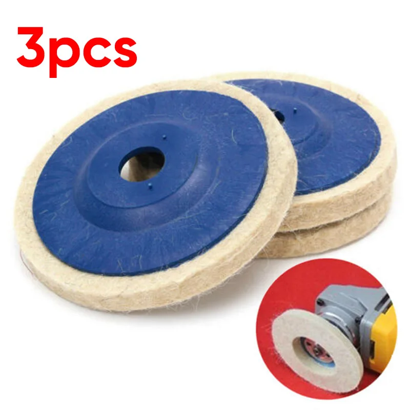 Practical For Metal Marble Glass Ceramic 4inch 100mm Wool Polishing Wheel Polishing Pads Angle Grinder Wheel Felt Polishing Disc
Practical For Metal Marble Glass Ceramic 4inch 100mm Wool Polishing Wheel Polishing Pads Angle Grinder Wheel Felt Polishing Disc