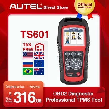 AUTEL TS601 MaxiTPMS Tool OBD2 Scanner Code Reader Sensor Relearn Reset Automotive Activate ECU Reprogramming Diagnostic tool
AUTEL TS601 MaxiTPMS Tool OBD2 Scanner Code Reader Sensor Relearn Reset Automotive Activate ECU Reprogramming Diagnostic tool