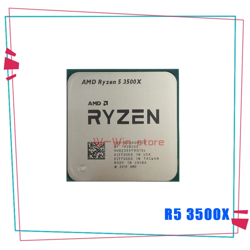 AMD Ryzen 5 3500X R5 3500X 3.6 GHz Six-Core Six-Thread CPU Processor 7NM 65W L3=32M 100-000000158 Socket AM4
AMD Ryzen 5 3500X R5 3500X 3.6 GHz Six-Core Six-Thread CPU Processor 7NM 65W L3=32M 100-000000158 Socket AM4