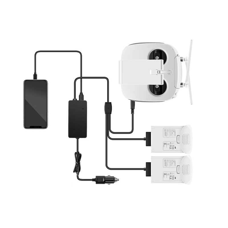Автомобильное зарядное устройство для DJI Phantom 4 Pro Advanced Drone Battery дистанционное