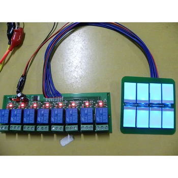 Capacitive touch button module 8 channel Touch module 12V 24V suitable for computer power button self-locking jog function H299
Capacitive touch button module 8 channel Touch module 12V 24V suitable for computer power button self-locking jog function H299