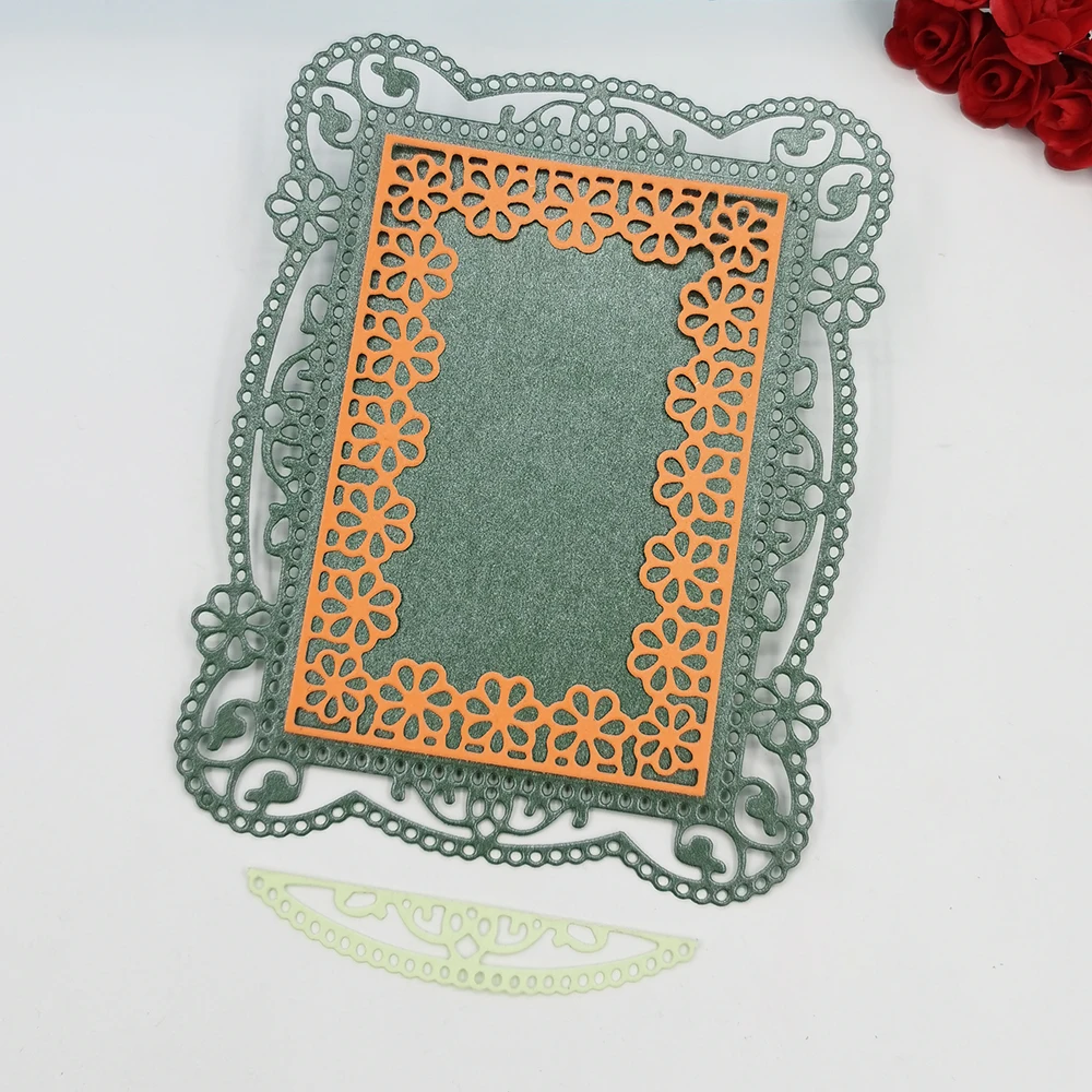 Lace Combination Metal Cutting Dies Scrapbooking Embossing Folders For Card Making Craft Clear Stamps and Slimline Die Cut Mold
Lace Combination Metal Cutting Dies Scrapbooking Embossing Folders For Card Making Craft Clear Stamps and Slimline Die Cut Mold