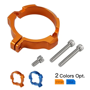 Motorcycle Exhaust Flange Guard for KTM 250/300 SX/XC/XC-W Six Days/XC-W 2017-2020 for Husqvarna 250/300 TE/TC/TX Orange Blue 
Motorcycle Exhaust Flange Guard for KTM 250/300 SX/XC/XC-W Six Days/XC-W 2017-2020 for Husqvarna 250/300 TE/TC/TX Orange Blue