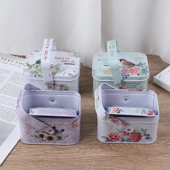 New Arrival Vintage Small Suitcase Storage Tin Candy Box Change Box Earphones Box Small Suitcase
New Arrival Vintage Small Suitcase Storage Tin Candy Box Change Box Earphones Box Small Suitcase