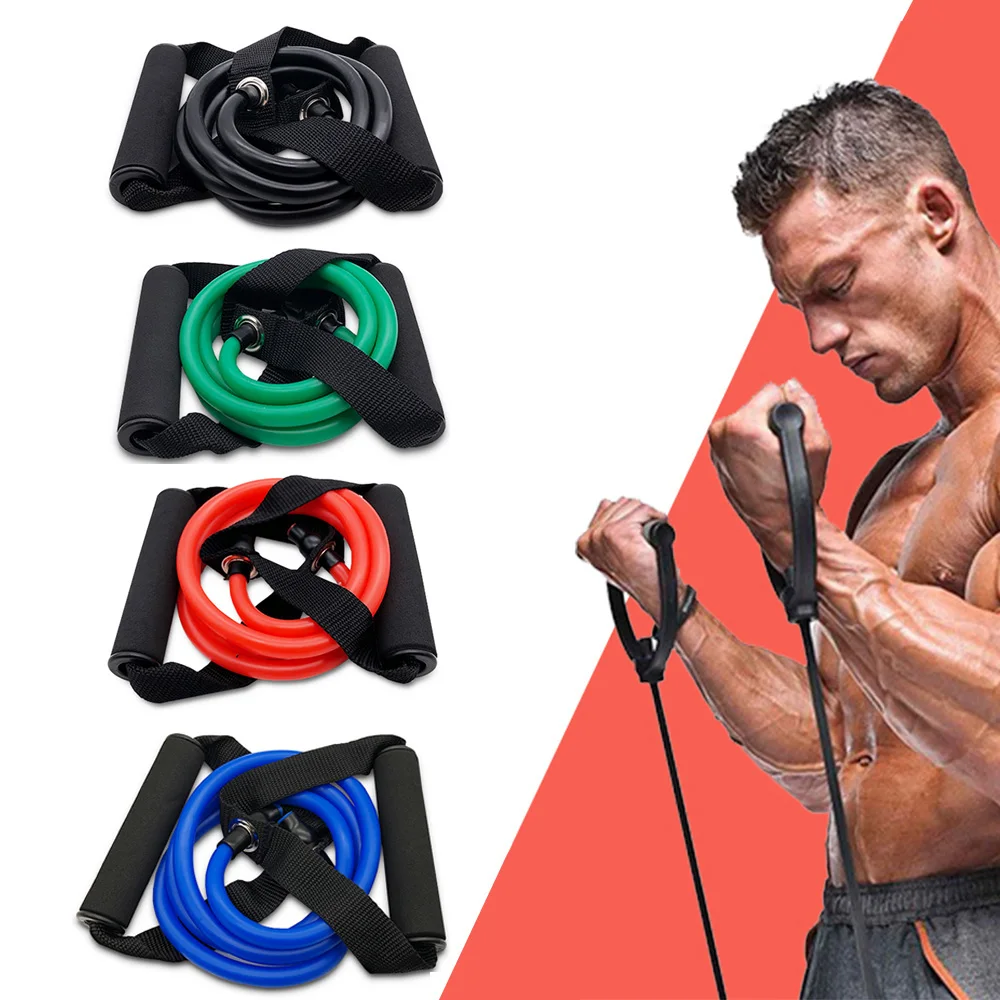 15-30LBS 120CM Fitness Pull Rope Resistance Bands Yoga Tubes Home Gym Rope Workout Exercise Training Band Expande Gum Elastica
15-30LBS 120CM Fitness Pull Rope Resistance Bands Yoga Tubes Home Gym Rope Workout Exercise Training Band Expande Gum Elastica