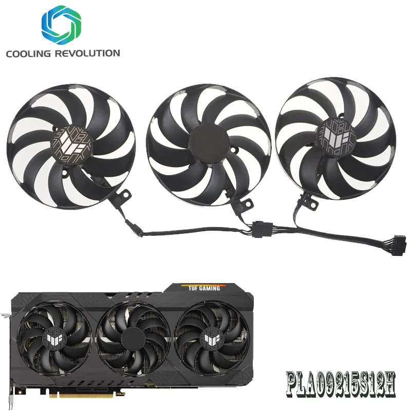 Вентилятор для видеокарты CF9010U12D PLD09210S12H 12 В постоянного тока ASUS TUF RTX 3060 TI 3070 3080 3090 |