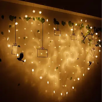 Christmas Colorful Night Light Hanging String Waterfall Curtain Lights Flashing Romantic Luminaria Solar Room Decoration EF50HL
Christmas Colorful Night Light Hanging String Waterfall Curtain Lights Flashing Romantic Luminaria Solar Room Decoration EF50HL