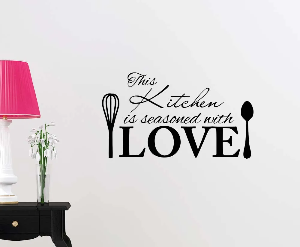 Wall Vinyl Decal kitchen decoration cute inspiring home vinyl quote wall art lettering sign with love for kitchen decorationcf09
Wall Vinyl Decal kitchen decoration cute inspiring home vinyl quote wall art lettering sign with love for kitchen decorationcf09