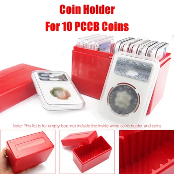 1x 10-Coin Capacity Storage Box Case Holder Slabs Plastic For PCCB NGC Organizer
1x 10-Coin Capacity Storage Box Case Holder Slabs Plastic For PCCB NGC Organizer