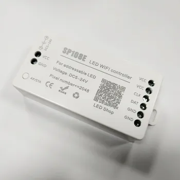 50pcs DC5V-24V SP108E LED Strip WiFi Controller Support WS2812B WS2813 SK9822 APA102C IOS/Android App Control Max 2048Pixels
50pcs DC5V-24V SP108E LED Strip WiFi Controller Support WS2812B WS2813 SK9822 APA102C IOS/Android App Control Max 2048Pixels
