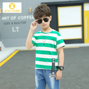 2019 Boys Clothing Striped Design Boys Summer Clothes Boys Short Sleeve T-Shirt Outfits Sets Boys 2Pcs Clothing Set Jeans
2019 Boys Clothing Striped Design Boys Summer Clothes Boys Short Sleeve T-Shirt Outfits Sets Boys 2Pcs Clothing Set Jeans