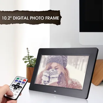 LEORY 10.2" HD Player 1024x600 Digital Photo Frame Picture Clock Movie Music Player + Remote Control Full Function Good Gift
LEORY 10.2" HD Player 1024x600 Digital Photo Frame Picture Clock Movie Music Player + Remote Control Full Function Good Gift