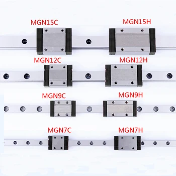 

MGN12 MGN9 MGN15 MGN7 100 200 250 300 350 400 450 500 550 600 700 800 mm linear rail guide + MGN12H MGN9H MGN12C MGN15H carri