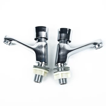 2PCS Push Down Bathroom Taps Facute For Basin Sink Hot&Cold Brass Self-Close Handle Tap Corrosion Resistance Taps
2PCS Push Down Bathroom Taps Facute For Basin Sink Hot&Cold Brass Self-Close Handle Tap Corrosion Resistance Taps