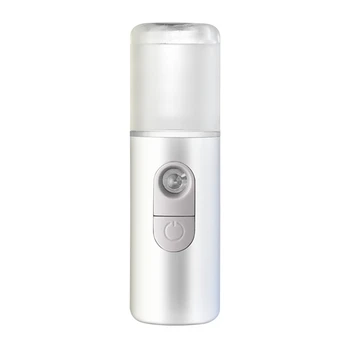 Handheld Nanomist Facial Humidifier Fog Water Steamer Beauty Hydrating Device Face Care Tool-White
Handheld Nanomist Facial Humidifier Fog Water Steamer Beauty Hydrating Device Face Care Tool-White