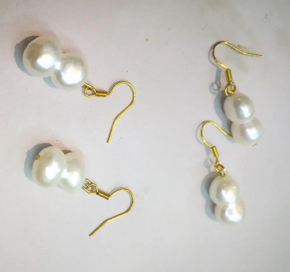20mm white pearl peanut beads gold Hook dangle Earrings Real Natural Freshwater pearl
20mm white pearl peanut beads gold Hook dangle Earrings Real Natural Freshwater pearl