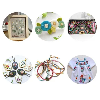 150PCS Multicolor Cross Stitch Threads Cotton Sewing Skeins Embroidery Thread Floss Skein Kit DIY Sewing Tool
150PCS Multicolor Cross Stitch Threads Cotton Sewing Skeins Embroidery Thread Floss Skein Kit DIY Sewing Tool