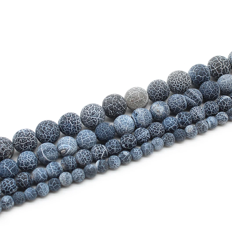 Natural Stone Black Weathered Agates Beads Round Loose Ball 4/6/8/10/12MM Handicraft Jewelry Making DIY Bracelet Necklace 15inch
Natural Stone Black Weathered Agates Beads Round Loose Ball 4/6/8/10/12MM Handicraft Jewelry Making DIY Bracelet Necklace 15inch