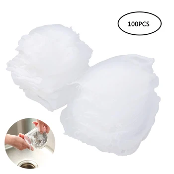 100pcs Disposable Garbage Bag Sink Drain Hole Mesh Trash Filter Bag Rubbish Waste Bin Garbage Bags Kitchen Accessories
100pcs Disposable Garbage Bag Sink Drain Hole Mesh Trash Filter Bag Rubbish Waste Bin Garbage Bags Kitchen Accessories