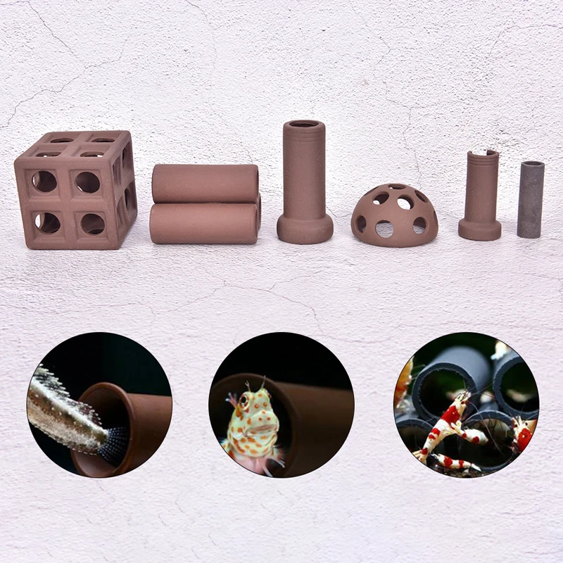 Aquarium Ceramic House for small Fish Shrimp spawn Shelter Breed, 7kinds house for your choice to design, cover to protect fish
Aquarium Ceramic House for small Fish Shrimp spawn Shelter Breed, 7kinds house for your choice to design, cover to protect fish