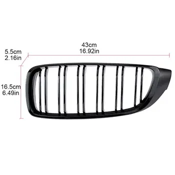 2Pcs Black Kidney Grille Front Bumper Grill for B-MW 4 Series F32 F33 F36 M4 E7CA
2Pcs Black Kidney Grille Front Bumper Grill for B-MW 4 Series F32 F33 F36 M4 E7CA