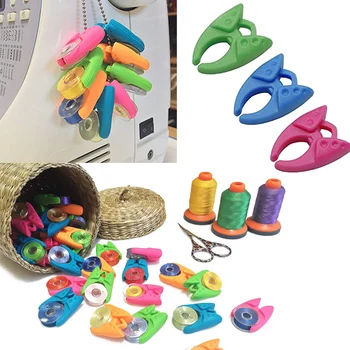 Tulips Bobbin Clamps 12pcs/bag bobbin holder Color Silicone Thread Clips Bobbin Holders Clips Tool
Tulips Bobbin Clamps 12pcs/bag bobbin holder Color Silicone Thread Clips Bobbin Holders Clips Tool