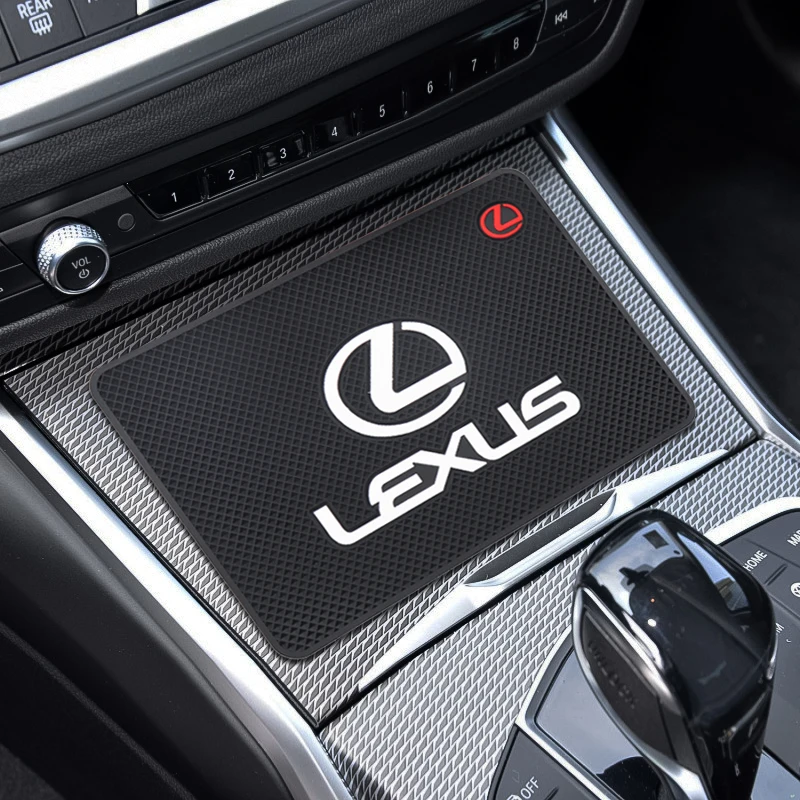 Car Logo Ornament PVC Anti-Slip Mat Sticky Pad Anti-slip Pad gel Mat for CT ES LS UX NX RX LX LM LC RC IS GX RCF
Car Logo Ornament PVC Anti-Slip Mat Sticky Pad Anti-slip Pad gel Mat for CT ES LS UX NX RX LX LM LC RC IS GX RCF