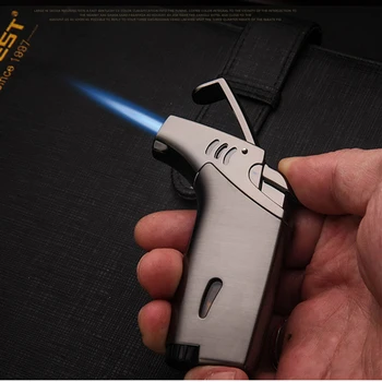 Outdoor Elbow Lighter Torch Turbo Cigar Lighter Jet Butane Gas Cigarette 1300 C Spray Gun Windproof Metal Pipe Lighter Men Gift
Outdoor Elbow Lighter Torch Turbo Cigar Lighter Jet Butane Gas Cigarette 1300 C Spray Gun Windproof Metal Pipe Lighter Men Gift