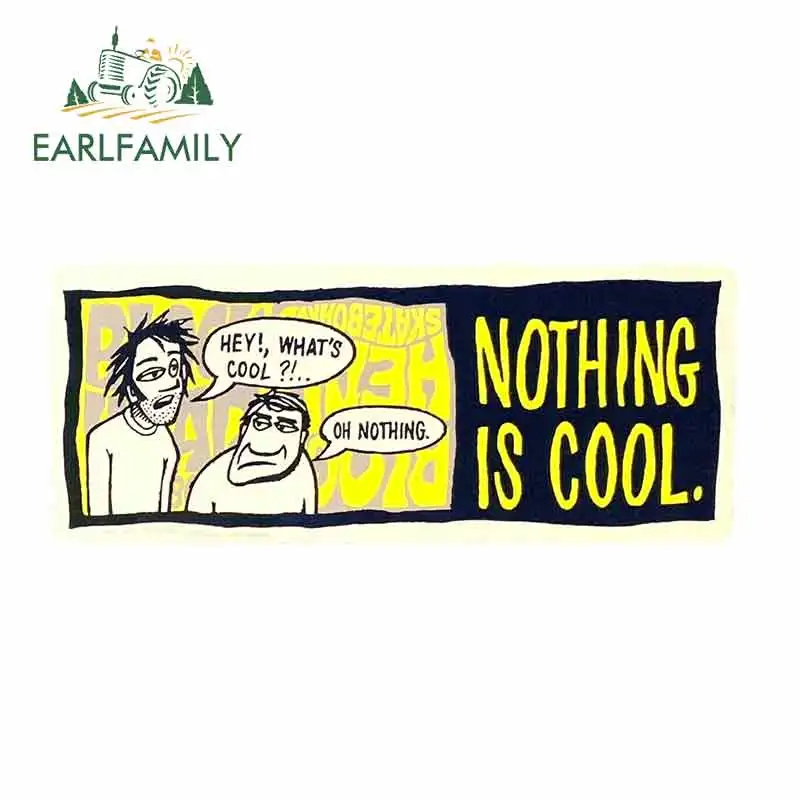 EARLFAMILY 13cm x 5.4cm for Blockhead Nothing Is Cool Sign Cartoon Car Stickers Vinyl JDM Bumper Trunk Truck Graphics Waterproof
EARLFAMILY 13cm x 5.4cm for Blockhead Nothing Is Cool Sign Cartoon Car Stickers Vinyl JDM Bumper Trunk Truck Graphics Waterproof