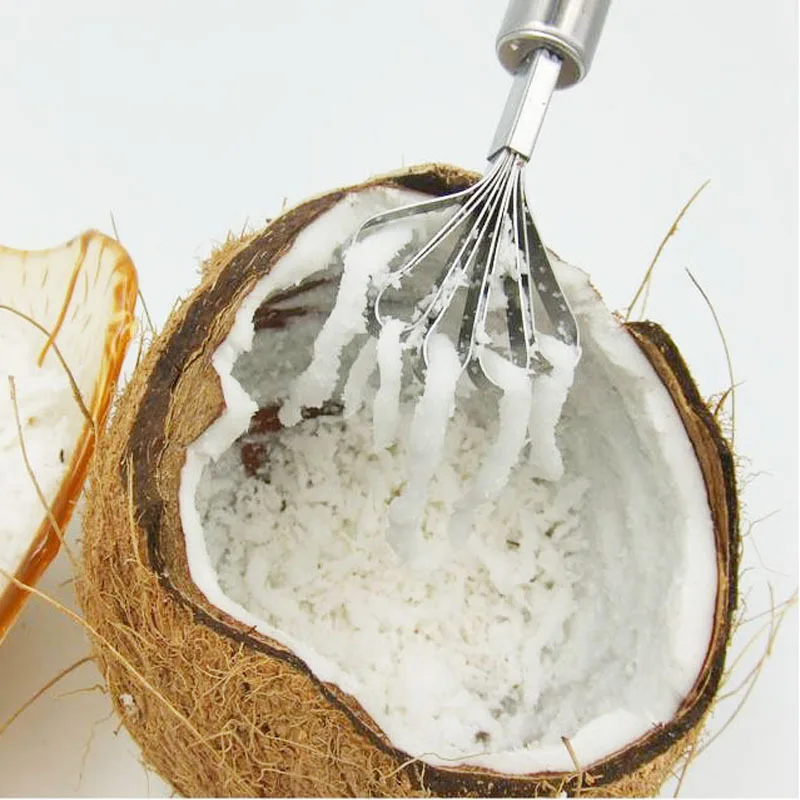 Creative Stainless Steel Coconut Shaver Kitchen Gadgets Fruit Meat Tools Fish Scale Planer Hanging Seafood Tool Accessories
Creative Stainless Steel Coconut Shaver Kitchen Gadgets Fruit Meat Tools Fish Scale Planer Hanging Seafood Tool Accessories