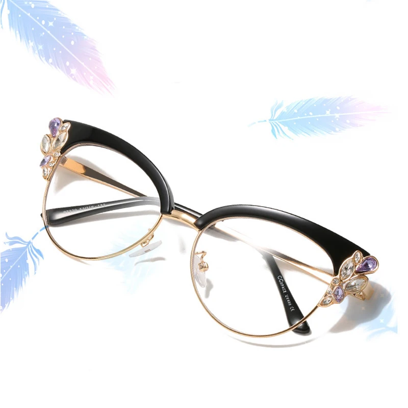 Женские очки большого размера с защитой от сисветильник света
Женские очки большого размера с защитой от сисветильник света