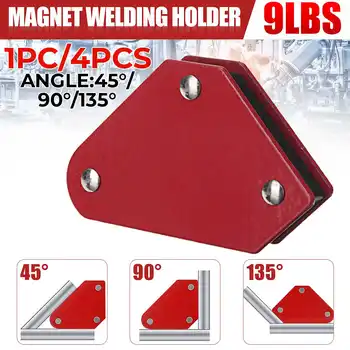4pcs Angle Welding Holder Magnet 45 90 135 9LB Square Positioner Magnetic Clamp Soldering Locator for Electric Welding
4pcs Angle Welding Holder Magnet 45 90 135 9LB Square Positioner Magnetic Clamp Soldering Locator for Electric Welding