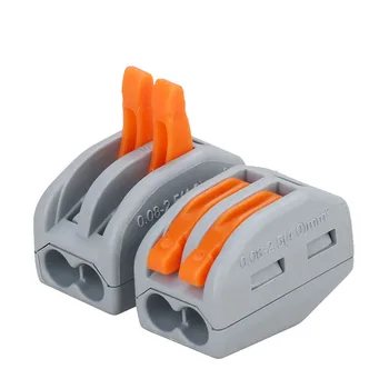 30/50/100pcs Universal Cable wire Connectors 222 TYPE Fast Home Compact wire Connection push in Wiring Terminal Block PCT-212
30/50/100pcs Universal Cable wire Connectors 222 TYPE Fast Home Compact wire Connection push in Wiring Terminal Block PCT-212