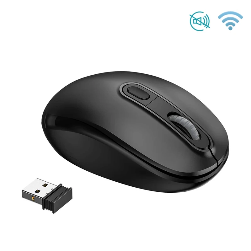 2.4GHz silent mouse Wireless mouse With USB Receiver 1600DPI adjustable optical Mouse Ergonomic Mice For Computer PC Laptop
2.4GHz silent mouse Wireless mouse With USB Receiver 1600DPI adjustable optical Mouse Ergonomic Mice For Computer PC Laptop