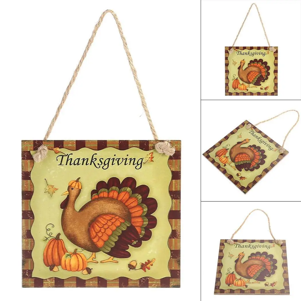 Fashion Square Shape Wood Print Hanging Ornament Home For Thanksgiving Party Decoration As Picture
Fashion Square Shape Wood Print Hanging Ornament Home For Thanksgiving Party Decoration As Picture