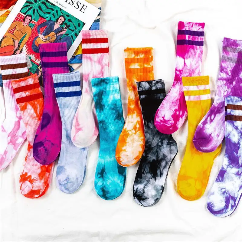Unisex Tie-Dye Socks Street Trend High-Top Tide Sock Men Women Solid Color Cotton Striped Basketball Socks Skateboard Socks
Unisex Tie-Dye Socks Street Trend High-Top Tide Sock Men Women Solid Color Cotton Striped Basketball Socks Skateboard Socks