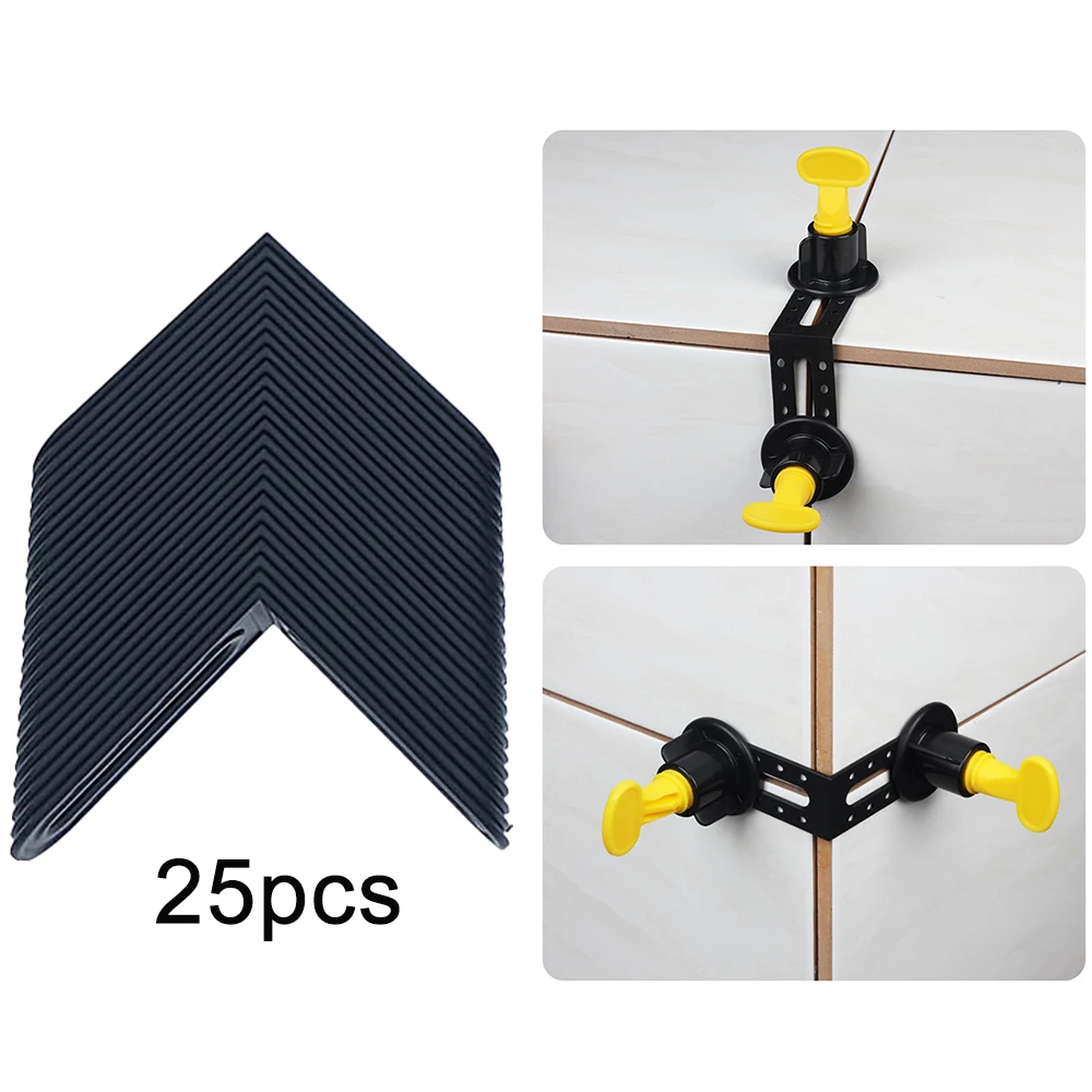 25Pieces/Set Male Right Angle Leveling Tool L-Shaped Positioning Panel Square Ruler Fixed Clip For Tile Measuring Hand Tools
25Pieces/Set Male Right Angle Leveling Tool L-Shaped Positioning Panel Square Ruler Fixed Clip For Tile Measuring Hand Tools