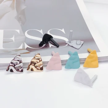 Triangle Alloy Stud Earring Finding Components Eardrop Simple Style DIY Jewelry Accessories Handmade Materials 8pcs
Triangle Alloy Stud Earring Finding Components Eardrop Simple Style DIY Jewelry Accessories Handmade Materials 8pcs