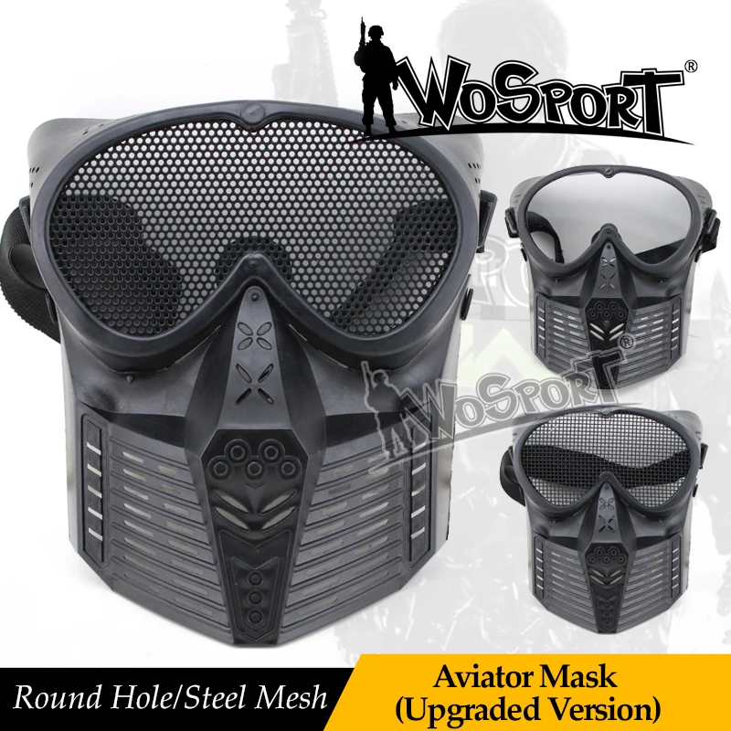 Tactical Outdoor Sports Field riding msk Complete Military Wire Mesh Protected Airline Paintball Face Warfare Galloping Game
Tactical Outdoor Sports Field riding msk Complete Military Wire Mesh Protected Airline Paintball Face Warfare Galloping Game