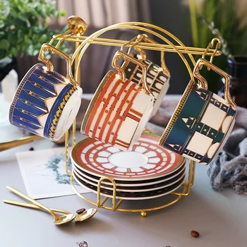 Luxury Ceramic Coffee Cup Tea Cups and Saucer Sets European Bone China Coffee Cup and Saucer Set Tazas Drinkware Bb50
Luxury Ceramic Coffee Cup Tea Cups and Saucer Sets European Bone China Coffee Cup and Saucer Set Tazas Drinkware Bb50