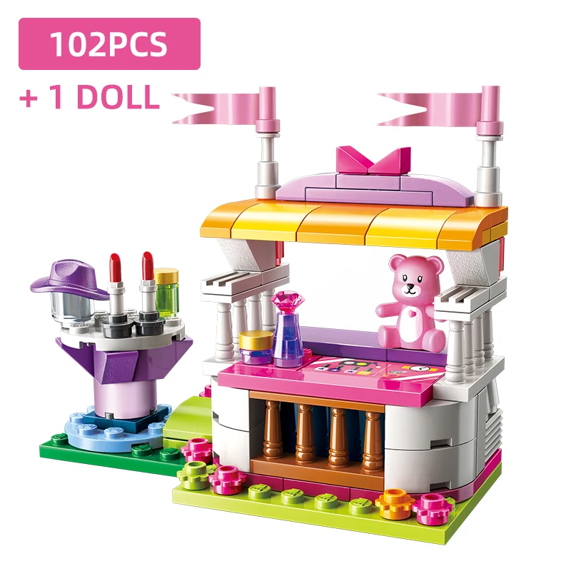 Mini City Gift Shop city street Building Blocks Surprise Hut Kids toys DIY Constructor Bricks Educational Toys For Children Gift 
Mini City Gift Shop city street Building Blocks Surprise Hut Kids toys DIY Constructor Bricks Educational Toys For Children Gift