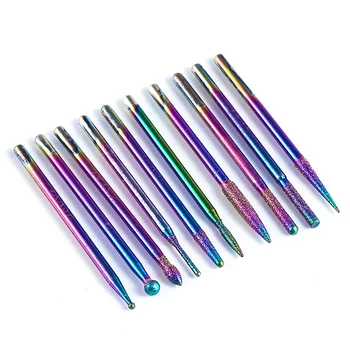 Nail Art Color Grinding Drill Bits Electric Nail Machine Diamond Bullet Bit 10pc Tungsten Steel Alloy Symphony Grinding Head Set
Nail Art Color Grinding Drill Bits Electric Nail Machine Diamond Bullet Bit 10pc Tungsten Steel Alloy Symphony Grinding Head Set