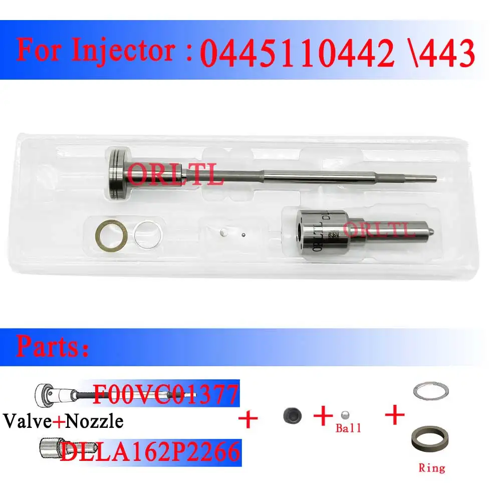 Repair Kit Nozzle DLLA162P2266 Diesel Valve F00VC01377 Common Rail Overhaul Kit For GREAT WALL 1100100-ED01B 0445110442/443
Repair Kit Nozzle DLLA162P2266 Diesel Valve F00VC01377 Common Rail Overhaul Kit For GREAT WALL 1100100-ED01B 0445110442/443