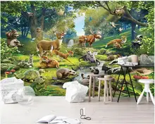 custom Photo wallpaper mural Animal World Elk Otter Rabbit Tortoise Children's Room home decor 3d wallpaper for walls in rolls
custom Photo wallpaper mural Animal World Elk Otter Rabbit Tortoise Children's Room home decor 3d wallpaper for walls in rolls