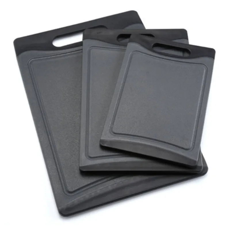 1Pc Black Thicken Cutting Boards Kitchen Anti-Bacterial Chopping Block Cut Fruit Vegetable Meat Board Band Storage Hanging Hole
1Pc Black Thicken Cutting Boards Kitchen Anti-Bacterial Chopping Block Cut Fruit Vegetable Meat Board Band Storage Hanging Hole