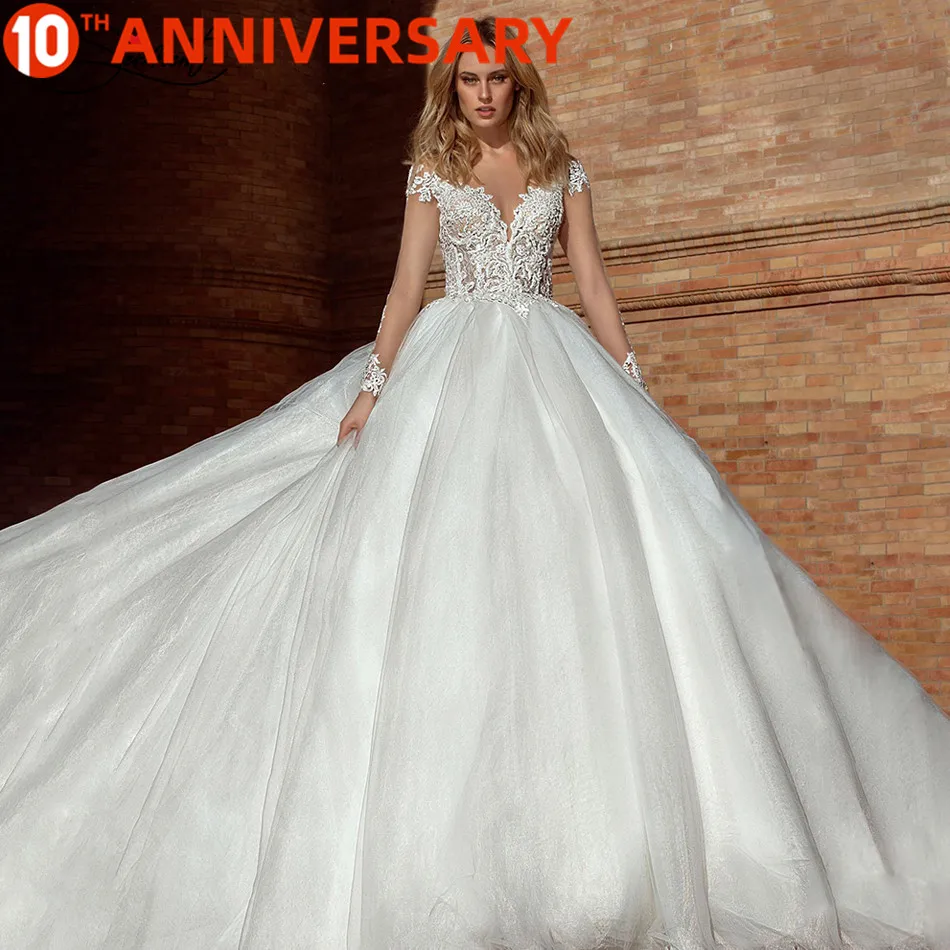 BAZIIINGAAA Luxury Wedding Dress V-neck Card Shoulder Wedding Dress Sexy Backless 3D Decal Bride Support Tailor-made
BAZIIINGAAA Luxury Wedding Dress V-neck Card Shoulder Wedding Dress Sexy Backless 3D Decal Bride Support Tailor-made