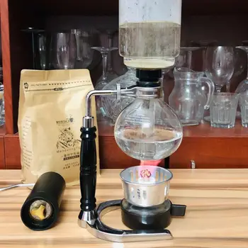 Coffee Siphon 5-Cup Coffee Syphon Tabletop Siphon Coffee Siphone Coffee Maker, Vacuum Coffee Maker
Coffee Siphon 5-Cup Coffee Syphon Tabletop Siphon Coffee Siphone Coffee Maker, Vacuum Coffee Maker