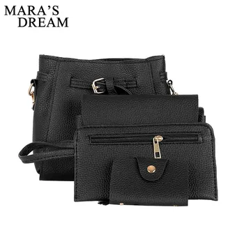 Mara's Dream 2019 New Solid Color Combination Package Four-piece Bucket Female Shoulder Bag Lychee Mobile Phone Change Packet
Mara's Dream 2019 New Solid Color Combination Package Four-piece Bucket Female Shoulder Bag Lychee Mobile Phone Change Packet
