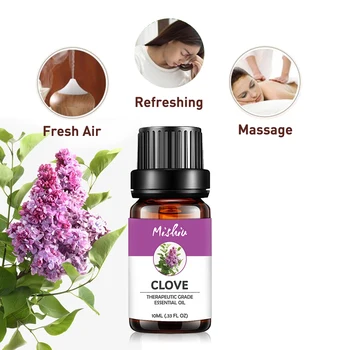 Mishiu 10ML Clove Essential Oil Treats Phlegm Improves Rough Skin Aroma Aromatherapy Massage Humidifier Relieve Stress
Mishiu 10ML Clove Essential Oil Treats Phlegm Improves Rough Skin Aroma Aromatherapy Massage Humidifier Relieve Stress