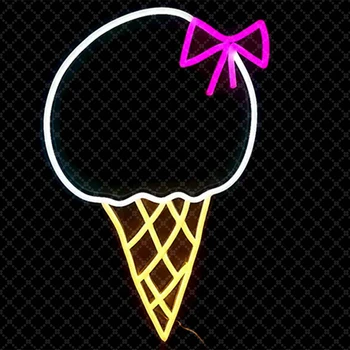 Led Neon Sign Ice Cream with Bow-knot Light Sign Holiday Xmas Party Wedding Decorations Kids Room Home Decor Pineapple Ice Cream 
Led Neon Sign Ice Cream with Bow-knot Light Sign Holiday Xmas Party Wedding Decorations Kids Room Home Decor Pineapple Ice Cream